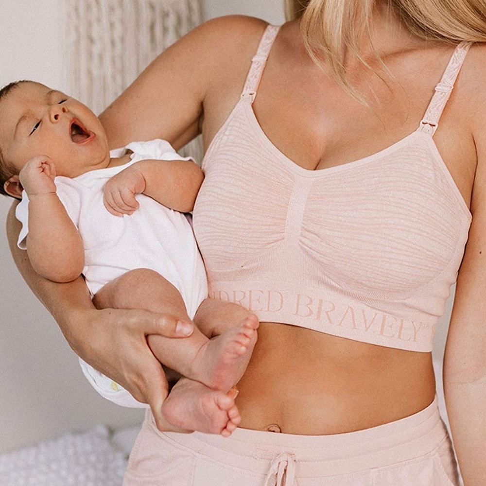 Kindred Bravely Sublime Hands-Free Pumping Bra (Beige) (XXL-Busty)